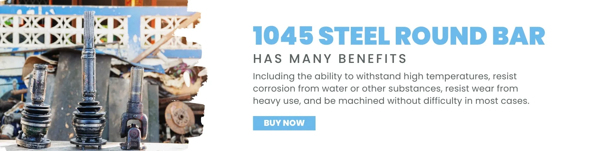 Forte 1045 steel round bar