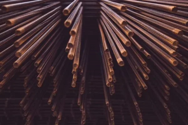 Steel metal bar